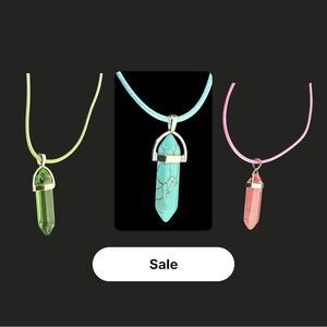 Bohemian pendant plus a cord necklace